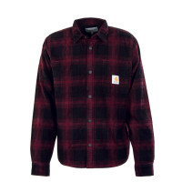 Herren Hemdjacke - Dustin - Check Wine