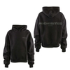 Herren Hoodie - 10119 - Black, L, Schwarz