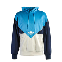 Herren Hoodie - Adicolor Cutline - Semi Blue Wonder, L, Blau