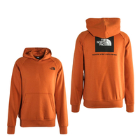 Herren Hoodie - Raglan Redbox - Earthen Copper, M, Orange