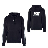 Herren Hoodie - Repeat FLC - Black / White