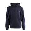 Herren Hoodie - Script Embroidery - Navy, M, Blau