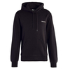 Herren Hoodie - Script Embroidery Sweat - Black Wht, L, Schwarz