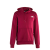 Herren Hoodie - Simple Dome - Beetroot, M, Rot
