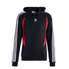 Herren Hoody - Archive - Black / Scarlet, XL, Schwarz
