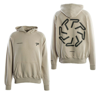 Herren Hoody - Barone Raglan - Dust Cream, L, Beige