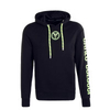 Herren Hoody - C4221 - Black Neon Yellow