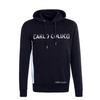 Herren Hoody - C4410 - Black White Grey
