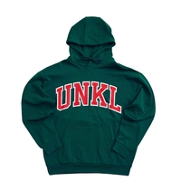 Herren Hoody - Campus - Green / Red, M, Grün