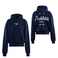 Herren Hoody - Garment - Navy, XL, Blau
