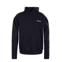 Herren Hoody - Logo Oversized Washed - Black