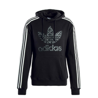 Herren Hoody - Mono - Black, S, Schwarz