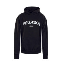 Herren Hoody - Peak Oversized Washed - Black