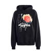 Herren Hoody - Rising Sun - Black, L, Schwarz