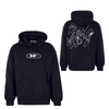 Herren Hoody - Rush Hour - Black / White