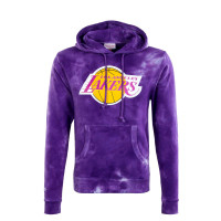 Herren Hoody - Tie Dye LA Lakers - Purple