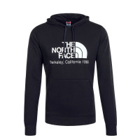 Herren Hoody Berkeley California Black White