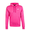 Herren Hoody Club Fleece Pink White