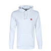 Herren Hoody Essential White Scarlet