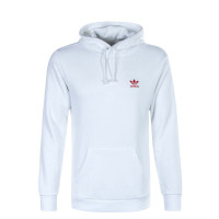 Herren Hoody Essential White Scarlet