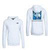 Herren Hoody Raglan Red Box White