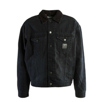 Herren Jacke - Dayton Trucker - Dusty Black, L, Schwarz