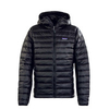 Herren Jacke - Down Hoody - Black
