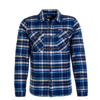 Herren Jacke - Insulated Fjord Flannel New - Navy