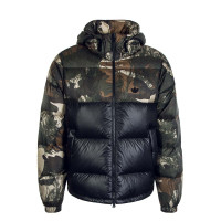 Herren Jacke Down Regen Camouflage
