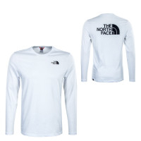 Herren Longsleeve - Easy - White