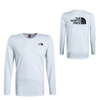 Herren Longsleeve - Easy - White Black