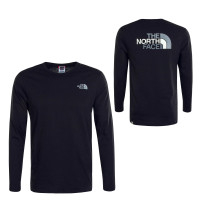 Herren Longsleeve - Easy- Black Zinc Grey