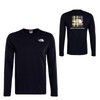 Herren Longsleeve - Red Box - Black
