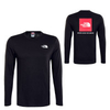 Herren Longsleeve - Red Box - Black
