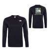 Herren Longsleeve - Red Box - Black