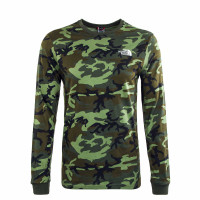 Herren Longsleeve - Simple Dome Thyme Brushwood - Camouflage