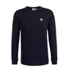 Herren Longsleeve B+F Trefoil Black White