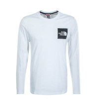 Herren Longsleeve Fine White