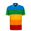 Herren Poloshirt - Lacoste x Polaroid - Blau / Grün / Gelb / Orange / Rot