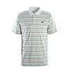 Herren Poloshirt - Short Sleeved Ribbed Collar - Beige, L, Beige