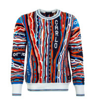 Herren Pullover - C9807 591 - Red / Blue / White