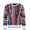 Herren Pullover - C9807 591 - Red / Blue / White