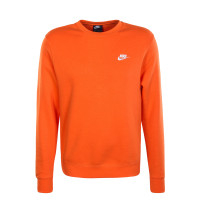 Herren Pullover - Sweat Club Crewneck - Electro Orange / White