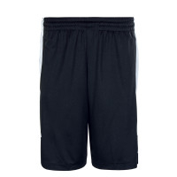Herren Short Air Dry Knit Black White