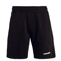 Herren Shorts - Logo Heavy Sweat - Wash Black / White, M, Schwarz