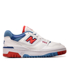 Herren Sneaker - BB550 NCH - White / True Red, 37.5, Weiß