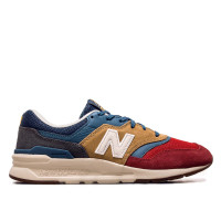 Herren Sneaker - CM997 HVT - Black / Emerald / Burgundy