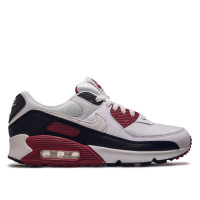Herren Sneaker Air Max 90 White White New Maroon Black