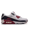 Herren Sneaker Air Max 90 White White New Maroon Black