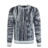 Herren Sweat C9803 212 Grey White Black